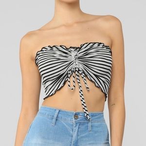 Fashion Nova Close Friends Tube Top